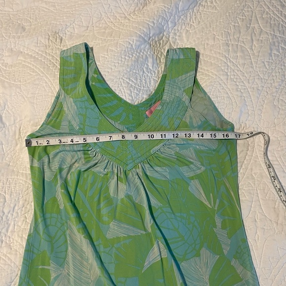 Blue and green Lilly Pulitzer summer dress - Picture 8 of 9